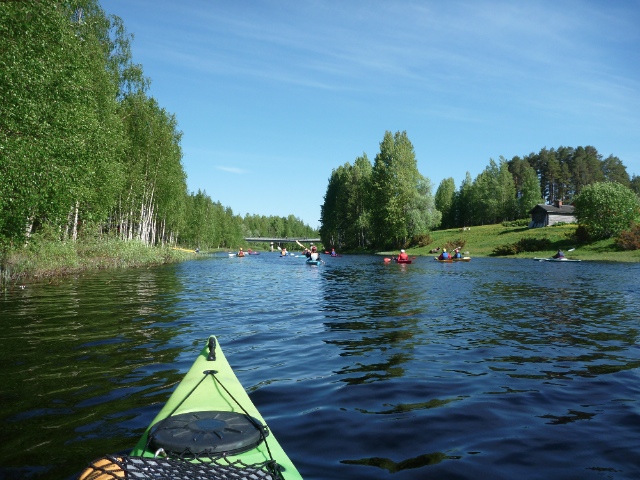 Melontaa Kiiminkijoella